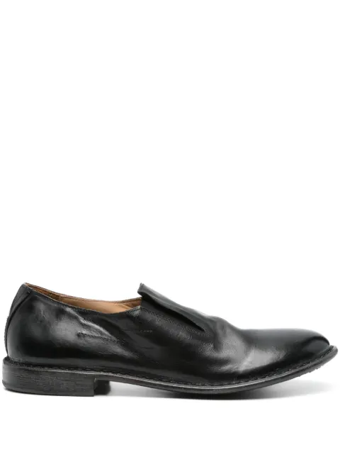 Moma leather loafers Black 14502FGA