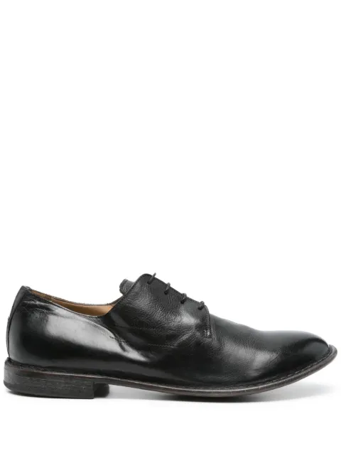 Moma leather derby shoes Black 14501AGA