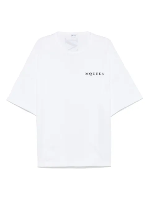 Alexander McQueen cotton T-shirt White 828434QTADE
