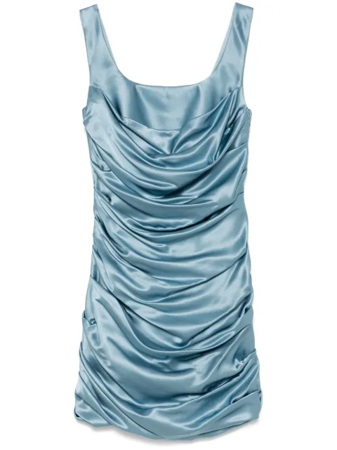 Giuseppe Di Morabito cowl-effect minidress Blue 04SSDR43904422