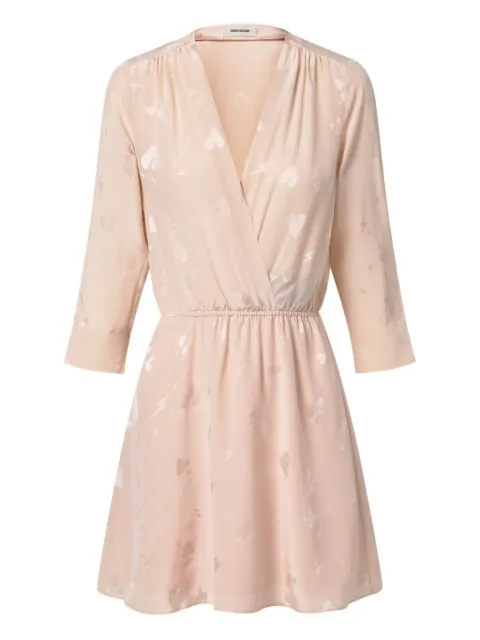 Zadig&Voltaire silk mini dress Pink WWDR02526