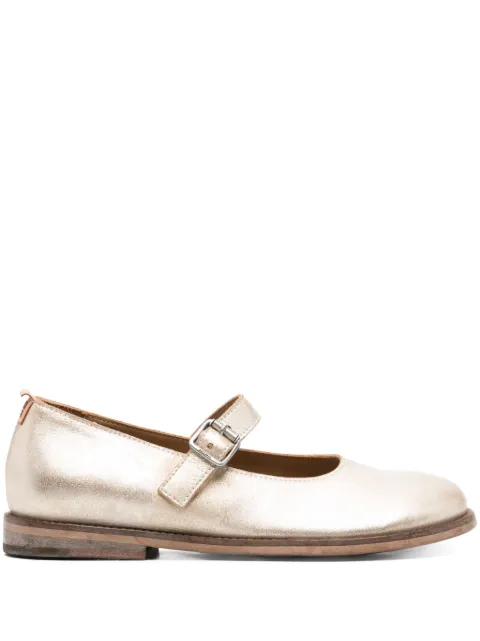 Moma Pix ballet flats Gold 36502LPIX