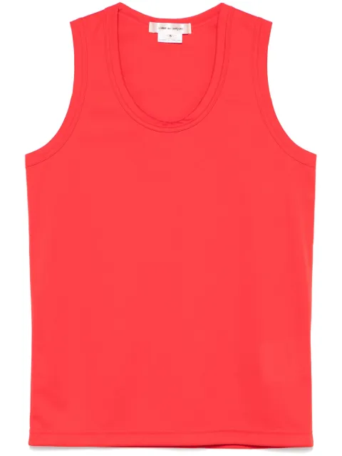 Comme Des Garçons jersey tank top Red GOT006