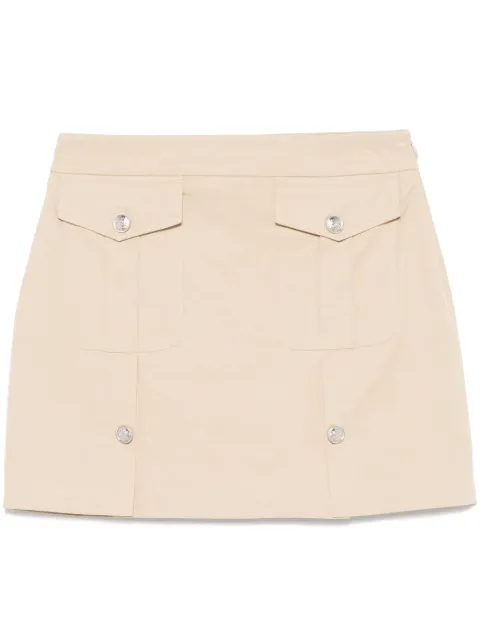 LIU JO adjustable-slits mini skirt Neutrals WA5265T4277
