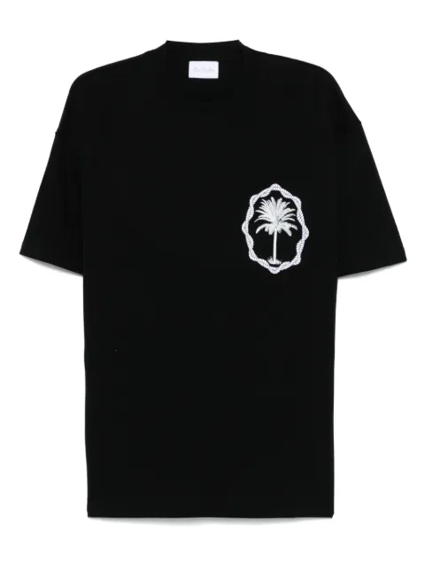 BLUE SKY INN Palm Logo T-shirt Black BS2402TS050