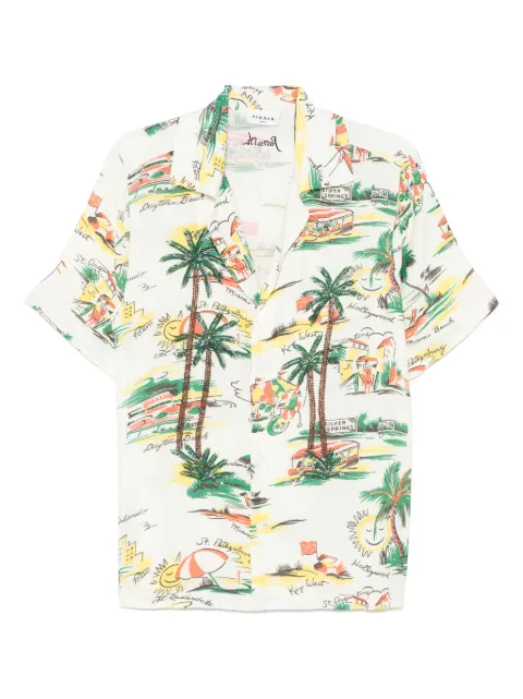 P.A.R.O.S.H. printed shirt Yellow RALM25D380612S