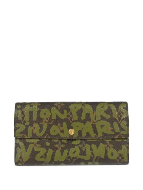 Louis Vuitton Pre-Owned 2001 Graffiti Sarah wallet Brown M92188
