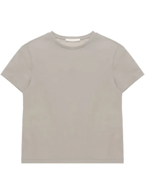 Amomento cotton t-shirt Grey AM25SSW01TS