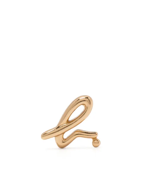agnès b. logo earring Gold EI18H925