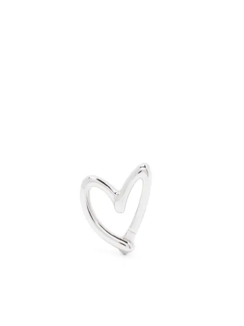 agnès b. logo earring Silver EI20H925