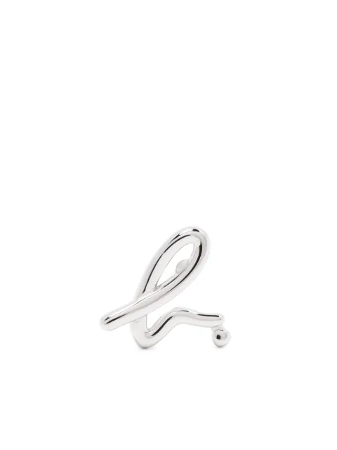 agnès b. logo earring Silver EI18H925