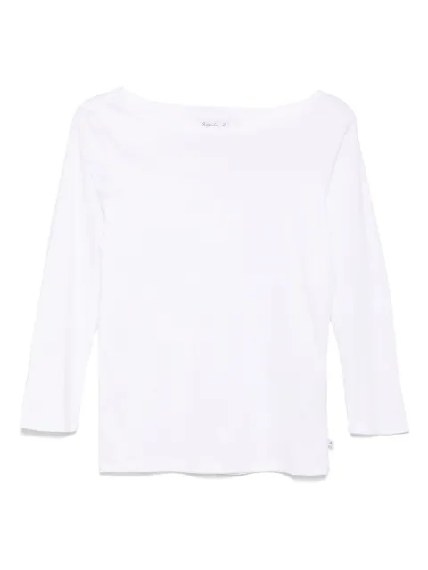 agnès b. Leopard T-shirt White 8418JJD8