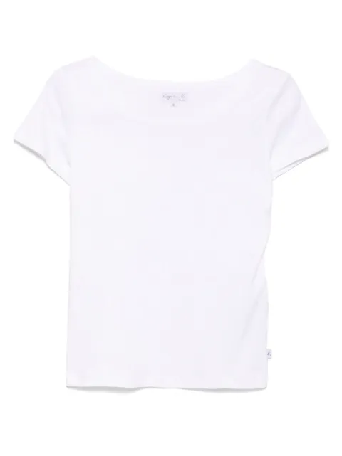 agnès b. cotton T-shirt White E593JJD8