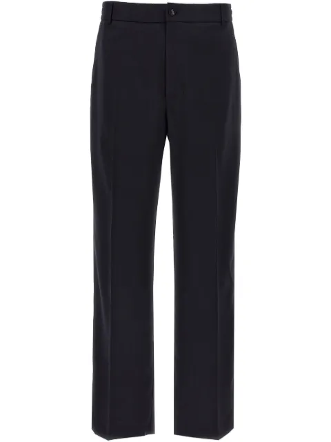 Moncler tailored wide-leg trousers Blue K10912A00016597FV