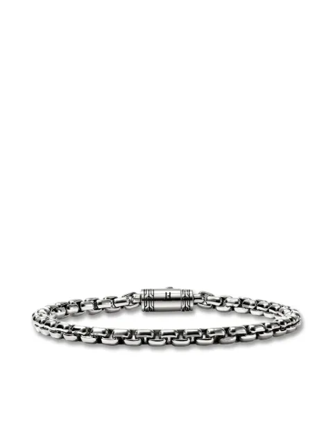 John Hardy sterling-silver Box Chain bracelet Grey BU98804