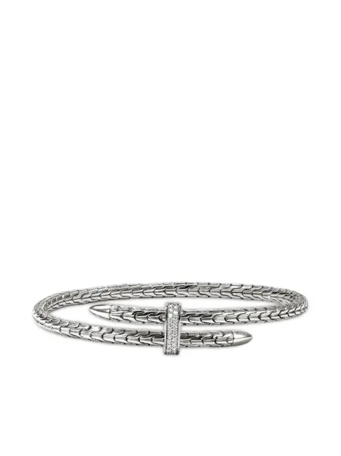 John Hardy Spear Flex cuff Silver CBP987872DI