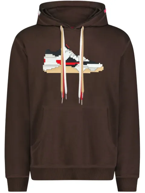 Mostly Heard Rarely Seen 8-Bit Scott hoodie Brown MHEB08BEKH09