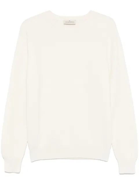 Bruno Manetti cashmere sweater White P2C620