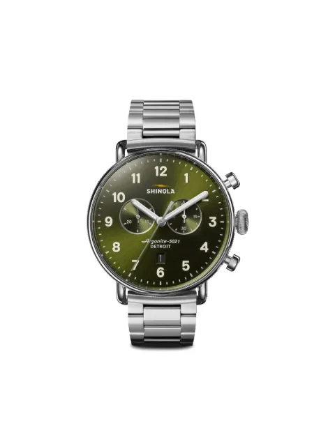 Shinola Canfield 42mm Green S0120307531