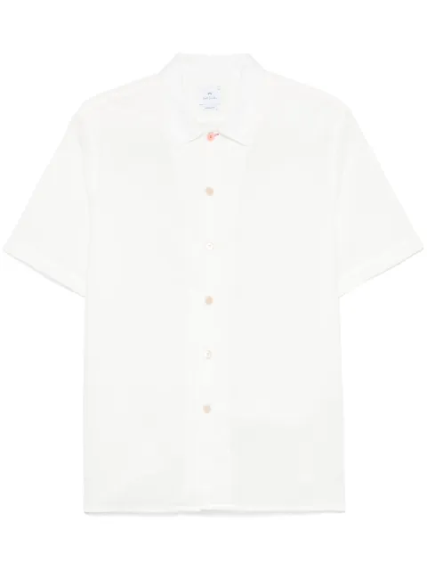 PS Paul Smith cotton short-sleeve shirt White M2R695UP2235002