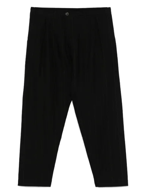 Jan Jan Van Essche striped trousers Black TROUSERS85