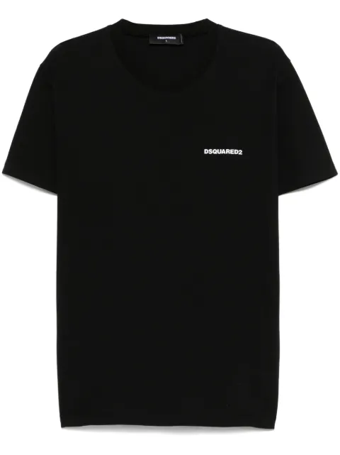 DSQUARED2 Rubber Logo T-shirt Black S71GD1564S22743