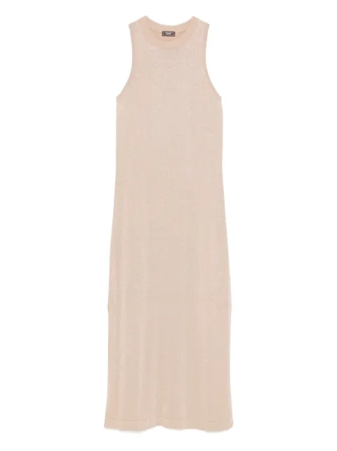 Peserico ribbed maxi dress Brown E92266F14R9173R48