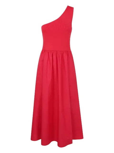TWINSET one-shoulder midi dress Red 251TT3090