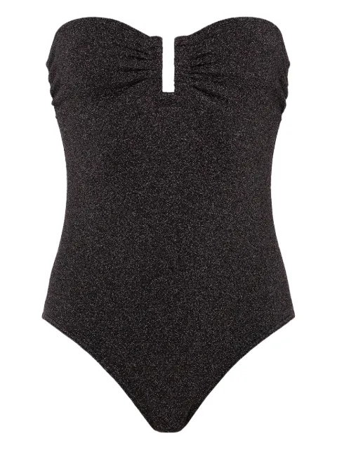 ERES Scintillant strapless swimsuit Metallic 012527