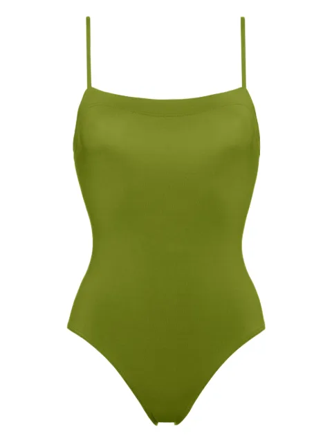 ERES Aquarelle sleeveless swimsuit Green 011402