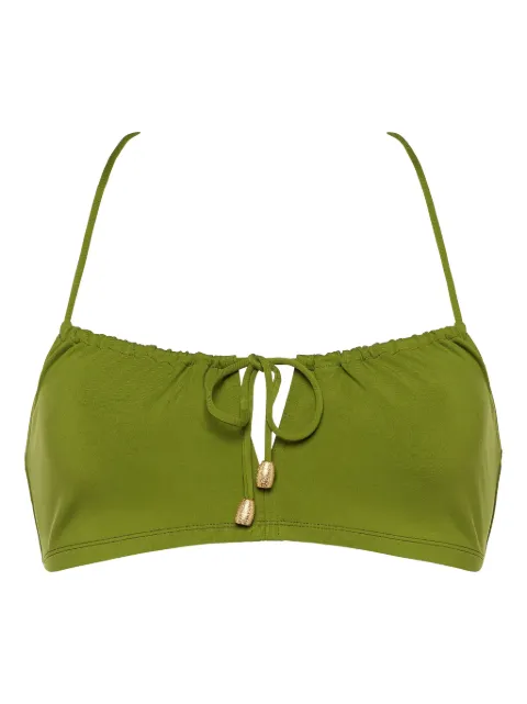 ERES Abysses cropped bikini top Green 032514