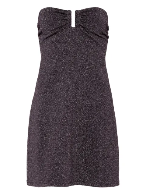 ERES Bronzage strapless mini dress Metallic 202530