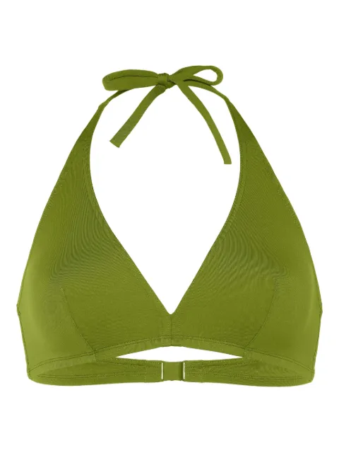 ERES Gang tie-back triangle bikini top Green 031402