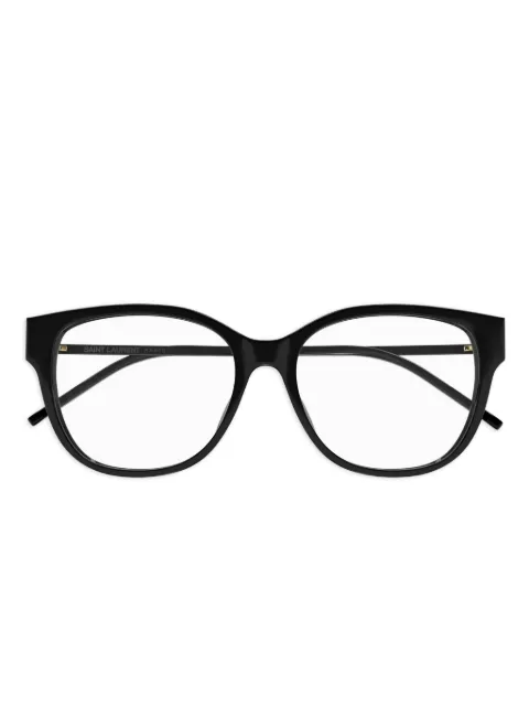 Saint Laurent Eyewear acetate cat-eye glasses Black SLM48OBFN