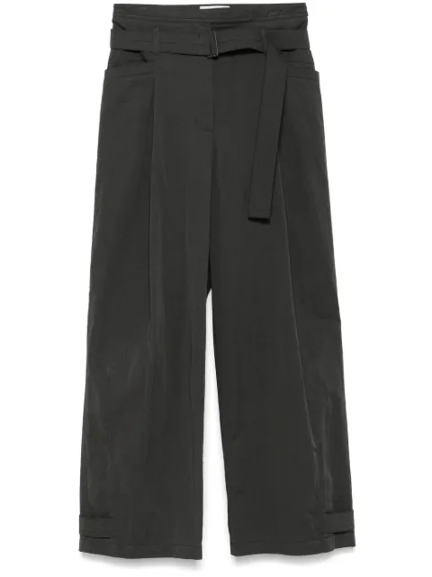 Low Classic double-belted trousers Grey LW251PT15CC