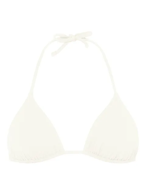 ERES Mouna triangle bikini top White 031401
