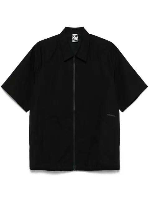 GR10K poplin zipped shirt Black BG127084DI