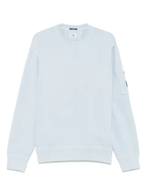 C.P. Company Lens-detail sweatshirt Blue 18CMSS098A110044R