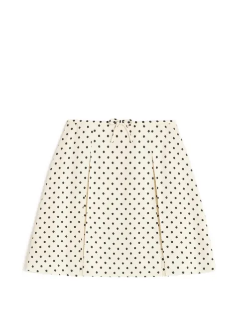 Valentino Garavani mini Supergran skirt Neutrals BRADF698S