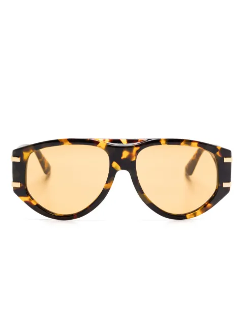 Dolce & Gabbana Eyewear pilot-frame sunglasses Brown DG4499