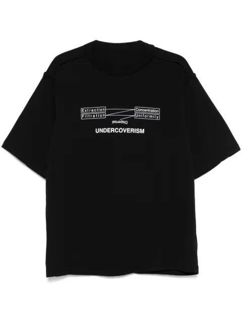 Undercover printed T-shirt Black UP1E4808BLACK