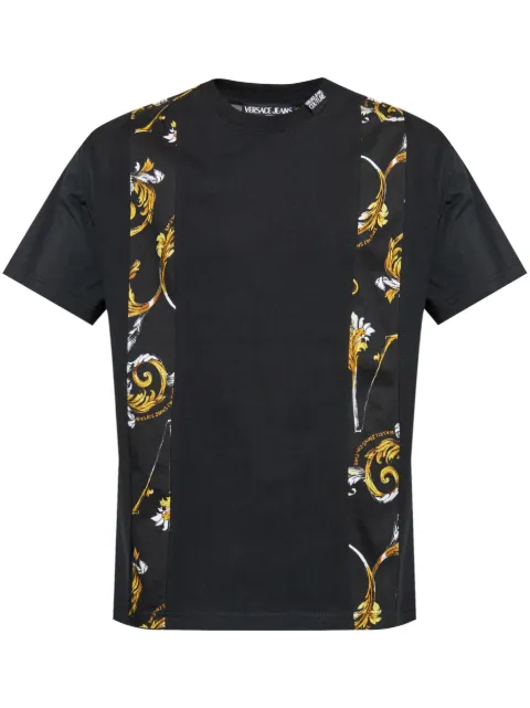 Versace Jeans Couture Chromo Couture T-shirt Black 78GAH615JS458
