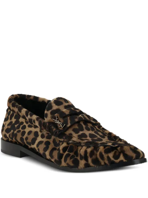 Saint Laurent Le Loufer loafers Brown 818917AAEPF