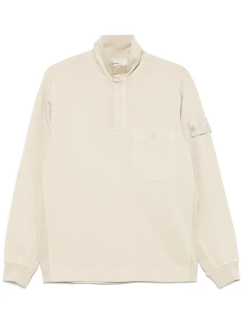 Stone Island Compass-badge sweatshirt Neutrals K1S156100013S00F3
