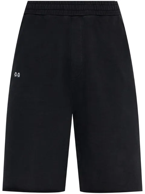 44 LABEL GROUP printed track shorts Black B0030583FA583