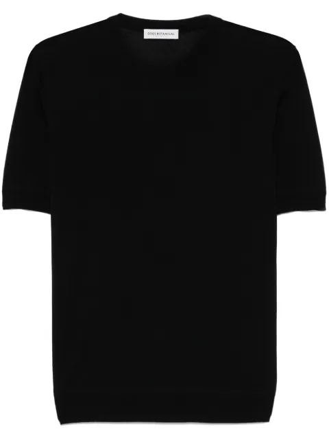 GOES BOTANICAL Finezza T-shirt Black 400