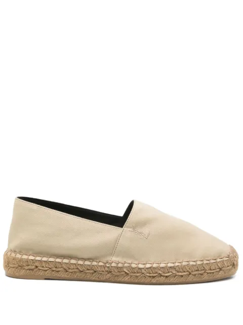 Saint Laurent cotton espadrilles Neutrals 818248AADNZ9715