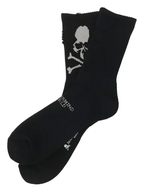 Mastermind World distressed-effect socks Black MW25S14SO005