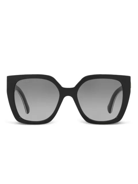 Gucci Eyewear butterfly-frame "Black" sunglasses Black GG1300S