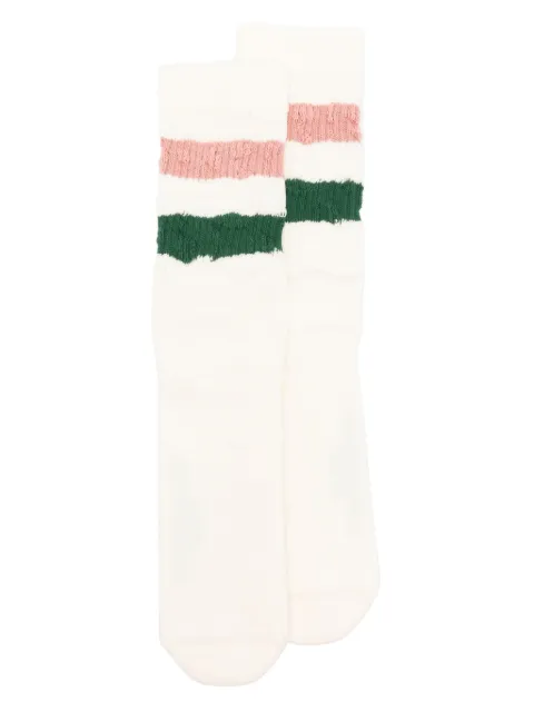 Golden Goose ribbed socks Neutrals GUP00883P000488